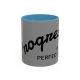 Happiness Over Perfection Accent Coffee Mug — 11/15 oz