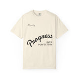 Progress Over Perfection T-Shirt — Inspirational Casual Tee
