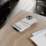 Phone Case — "Progress Over Perfection" Nexetry Est. 1995 Protective Case
