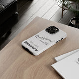 Phone Case — "Progress Over Perfection" Nexetry Est. 1995 Protective Case