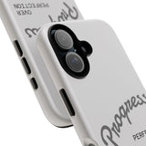 Phone Case — "Progress Over Perfection" Nexetry Est. 1995 Protective Case