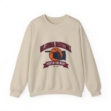 Oklahoma Basketball Pride Crewneck, Best in the West, Vintage Varsity Hoops