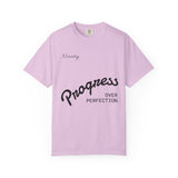 Progress Over Perfection T-Shirt — Inspirational Casual Tee