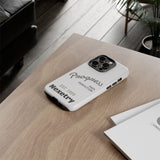 Phone Case — "Progress Over Perfection" Nexetry Est. 1995 Protective Case