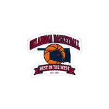 Oklahoma Basketball Pride Kiss-Cut Sticker | Best in the West, Hoops