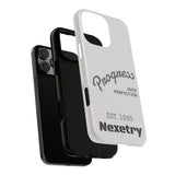 Phone Case — "Progress Over Perfection" Nexetry Est. 1995 Protective Case