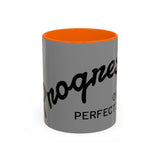 Happiness Over Perfection Accent Coffee Mug — 11/15 oz