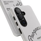 Phone Case — "Progress Over Perfection" Nexetry Est. 1995 Protective Case