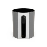 Happiness Over Perfection Accent Coffee Mug — 11/15 oz