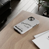 Phone Case — "Progress Over Perfection" Nexetry Est. 1995 Protective Case