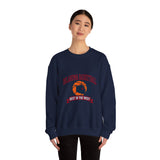 Oklahoma Basketball Pride Crewneck, Best in the West, Vintage Varsity Hoops