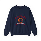 Oklahoma Basketball Pride Crewneck, Best in the West, Vintage Varsity Hoops