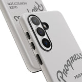 Phone Case — "Progress Over Perfection" Nexetry Est. 1995 Protective Case