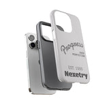 Phone Case — "Progress Over Perfection" Nexetry Est. 1995 Protective Case