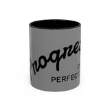 Happiness Over Perfection Accent Coffee Mug — 11/15 oz