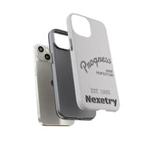 Phone Case — "Progress Over Perfection" Nexetry Est. 1995 Protective Case