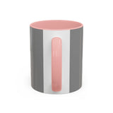 Happiness Over Perfection Accent Coffee Mug — 11/15 oz