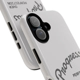 Phone Case — "Progress Over Perfection" Nexetry Est. 1995 Protective Case