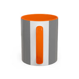 Happiness Over Perfection Accent Coffee Mug — 11/15 oz
